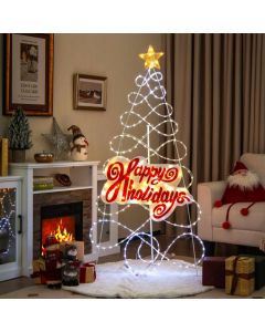 Pre-lit Color Changing Christmas Tree with 6 Lighting Modes
