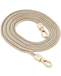 100cm Purse Chain Strap Shoulder Gold Strap Chain Replacement with Alloy Swivel Clasps - Gold