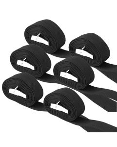 6 pcs Heavy Duty Quick Release Ratchet Straps for Car Roof Rack