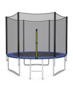 8/10/12FT Replacement Trampoline Mat with Metal V-Hooks