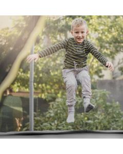8/10/12FT Replacement Trampoline Safety Net with Protection Buckles