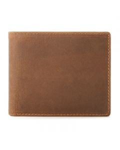 RFID Mens Real Leather Wallet Bag with Multi-Card Card Slot