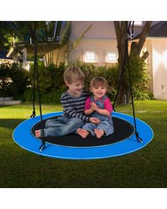100cm Round Hanging Tree Swing Seat with LED Light