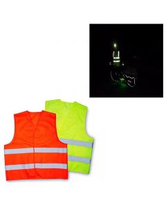 Safety Reflective Jacket One Size High Visibility Reflective Security Vest for Men and Women - Random Colours