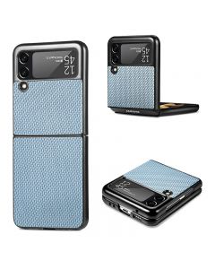 Anti Scratch Protective Slim Phone Case Drop proof Fashion for Samsung Galaxy Z Flip 3 5G - Blue