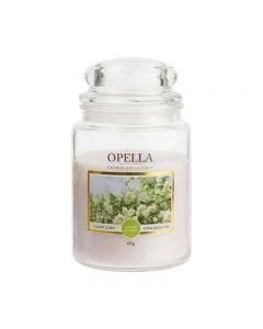 Jumbo Jar Opella Candle Fresh Berries/Jasmine Blossom/Sunset Pink/Cotton Flavour - Random Sent