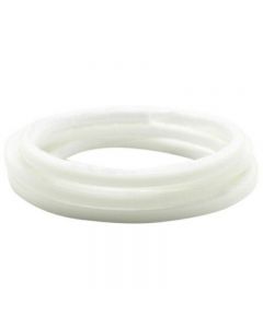 6M Draught Excluder Brush Pile Seal Film Door Window Self Adhesive Sealing Strip - White