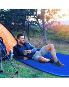Self Inflating Camping Mat with Inflatable Sponge for Backpacking