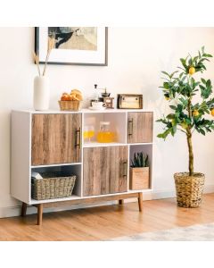 Modern Standing Sideboard Buffet TV Stand with Storage