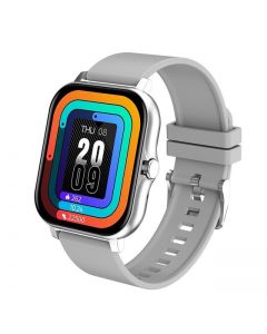 Smart Watch Fitness Tracker Measure Heart Rate Blood Pressure Sport Watches - Silver