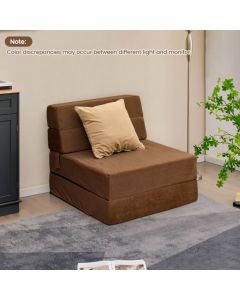 Tri-Folding Sofa Bed Convertible Floo Couch