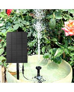 2.5W Solar Panel Powered Water Pump Garden Pool Pond Fish Aquarium Fountain