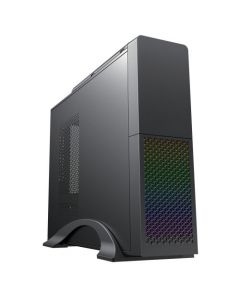Spire S015B Micro ATX Slimline LED Desktop Case