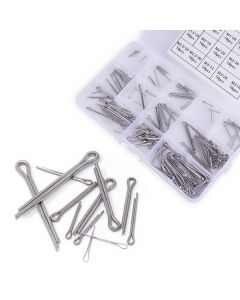 150 pcs Stainess Steel Split Cotter Pins Assortment Kit