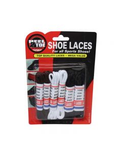 Quality Shoe Laces For All Types Of Sports Shoes Brown White Black 100cm Laces