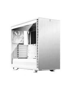 Fractal Define 7 White TG Gaming Case w/ Clear Glass Window
