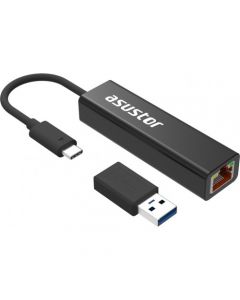 ASUSTOR AS-U2.5G2 USB-C 3.2 to 2.5-Gigabit Ethernet Base-T Adapter