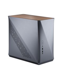 Fractal Design Era ITX Grey Walnut Compact Case w/ Walnut Top Panel