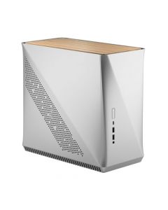 Fractal Design Era ITX Silver & White Oak Compact Case w/ OakTop Panel