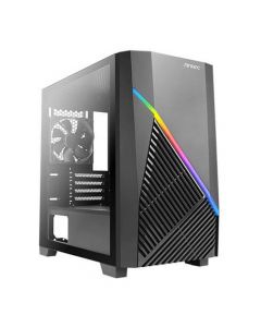 Antec Draco 10 Mini ARGB Gaming Case w/ Edge-to-Edge Glass Window