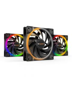 Be Quiet BL077 Light Wings 12cm PWM ARGB High Speed Case Fans x3