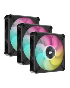 Corsair iCUE ML120 RGB Elite Premium 12cm PWM Case Fans x3