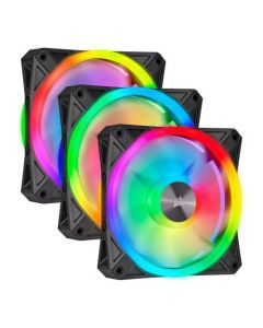 Corsair iCUE QL120 12cm PWM RGB Case Fans x3