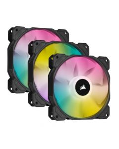 Corsair iCUE SP120 ELITE Performance 12cm PWM RGB Case Fans x3