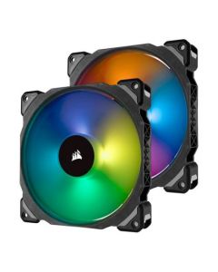 Corsair ML140 Pro 14cm PWM RGB Case Fans x2