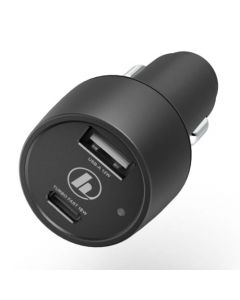 Hama 12-24V/30W Dual USB Car Adapter