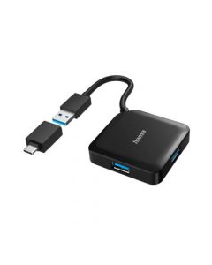 Hama External 4-Port USB 3.2 Gen 1 Hub