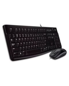 Logitech MK120 Wired Keyboard and Mouse Desktop Kit