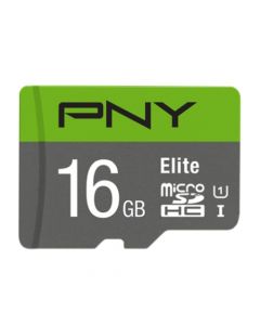 PNY microSDXC Elite 16GB Micro SDXC Card with SD Adapter