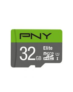 PNY microSDXC Elite 32GB Micro SDXC Card with SD Adapter