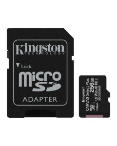 Kingston 256GB Canvas Select Plus Micro SDXC Card with SD Adapter