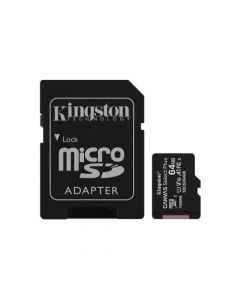 Kingston 64GB Canvas Select Plus Micro SD Card with SD Adapter