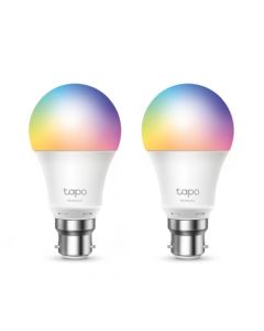 TP-LINK Tapo L530B 2-Pack Wi-Fi LED Smart Multicolour Light Bulb