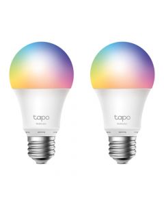 TP-LINK Tapo L530E 2-Pack Wi-Fi LED Smart Multicolour Light Bulb