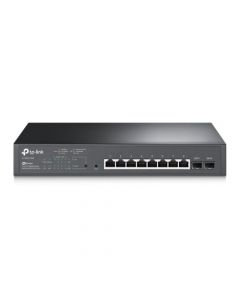 TP-LINK TL-SG2210MP JetStream 10-Port Gigabit Smart Switch with 8-Port PoE+