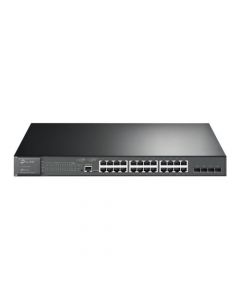 TP-LINK TL-SG3428MP JetStream 28-Port Gigabit L2 Managed Switch with 24-Port PoE+