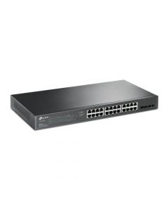 TP-LINK TL-SG2428P JetStream 28-Port Gigabit Smart Switch with 24-Port PoE+