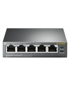 TP-LINK TL-SF1005P 5-Port 10/100 Unmanaged Desktop Switch