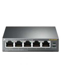 TP-LINK  TL-SG1005P  5-Port Gigabit Unmanaged Desktop Switch