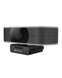 Sandberg Pro Elite 4K UHD Webcam with Noise-Reducing Stereo Mic