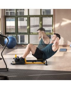 8-in-1 Squat Machine with Adjustable Cushion for Home Gym