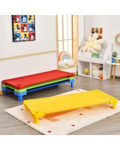 Stackable Kids Nap Cot with Easy Lift Corner