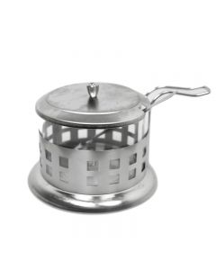 Stainless Steel With Lid Sugar Bowl Seasoning Jar Tableware Spice Container