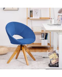 360° Swivel Velvet Accent Chair for Living Room Bedroom and Office