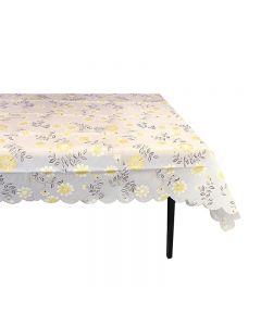 Wipe Clean PVC Vinyl Dining Table Cover Protector 152cm