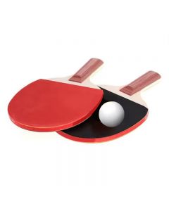 2 Pack Table Tennis Racket and 1 Ball